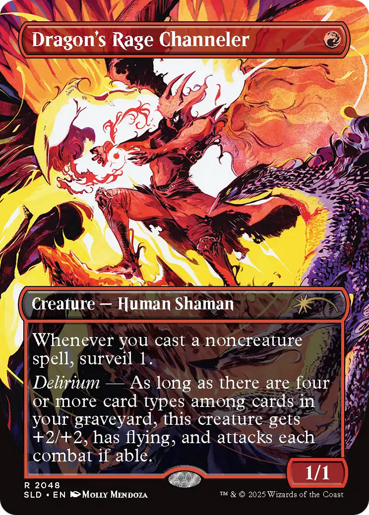 Dragon's Rage Channeler (2048) (Rainbow Foil) [Secret Lair Drop Series] | Gaming Infinity