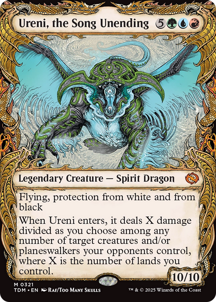 Ureni, the Song Unending (Showcase) [Tarkir: Dragonstorm] | Gaming Infinity