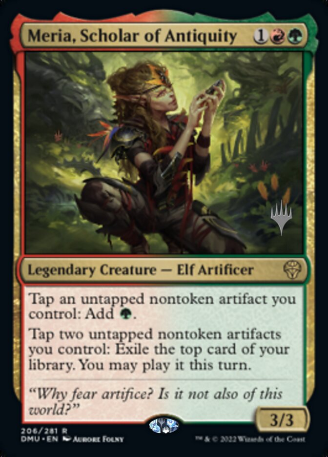 Meria, Scholar of Antiquity (Promo Pack) [Dominaria United Promos] | Gaming Infinity