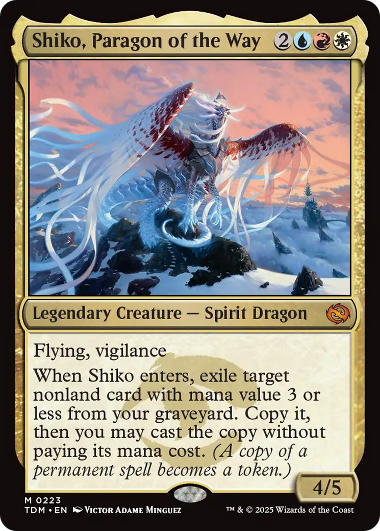 Shiko, Paragon of the Way [Tarkir: Dragonstorm] | Gaming Infinity