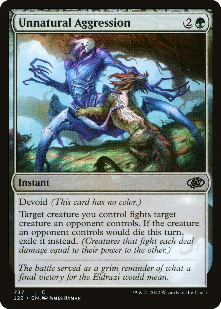 Unnatural Aggression [Jumpstart 2022] | Gaming Infinity