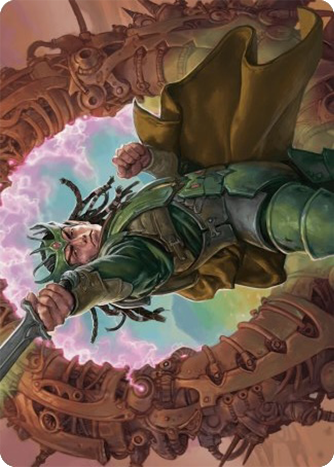 Eladamri, Korvecdal Art Card [Modern Horizons 3 Art Series] | Gaming Infinity