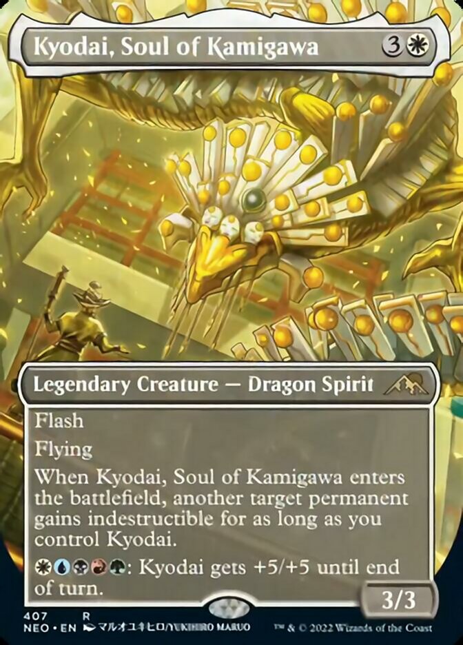 Kyodai, Soul of Kamigawa (Borderless Alternate Art) [Kamigawa: Neon Dynasty] | Gaming Infinity