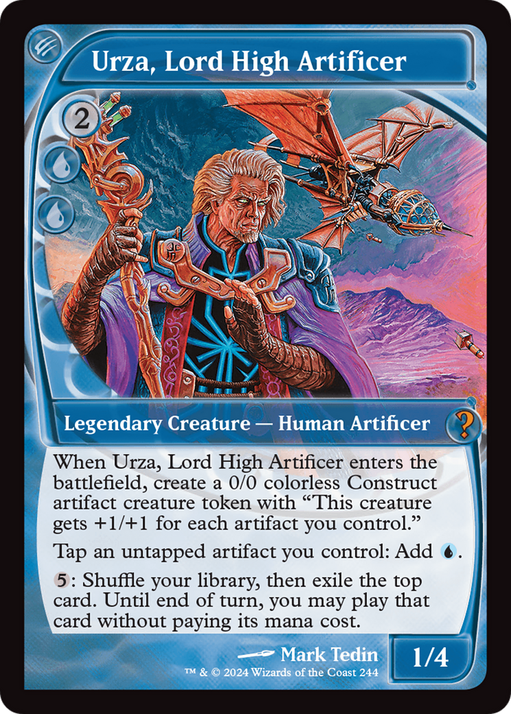 Urza, Lord High Artificer (Future Sight) [Mystery Booster 2] | Gaming Infinity