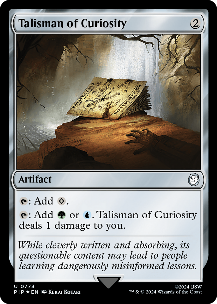 Talisman of Curiosity (Surge Foil) [Fallout] | Gaming Infinity