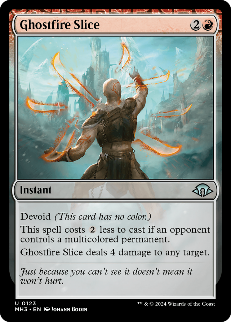 Ghostfire Slice [Modern Horizons 3] | Gaming Infinity