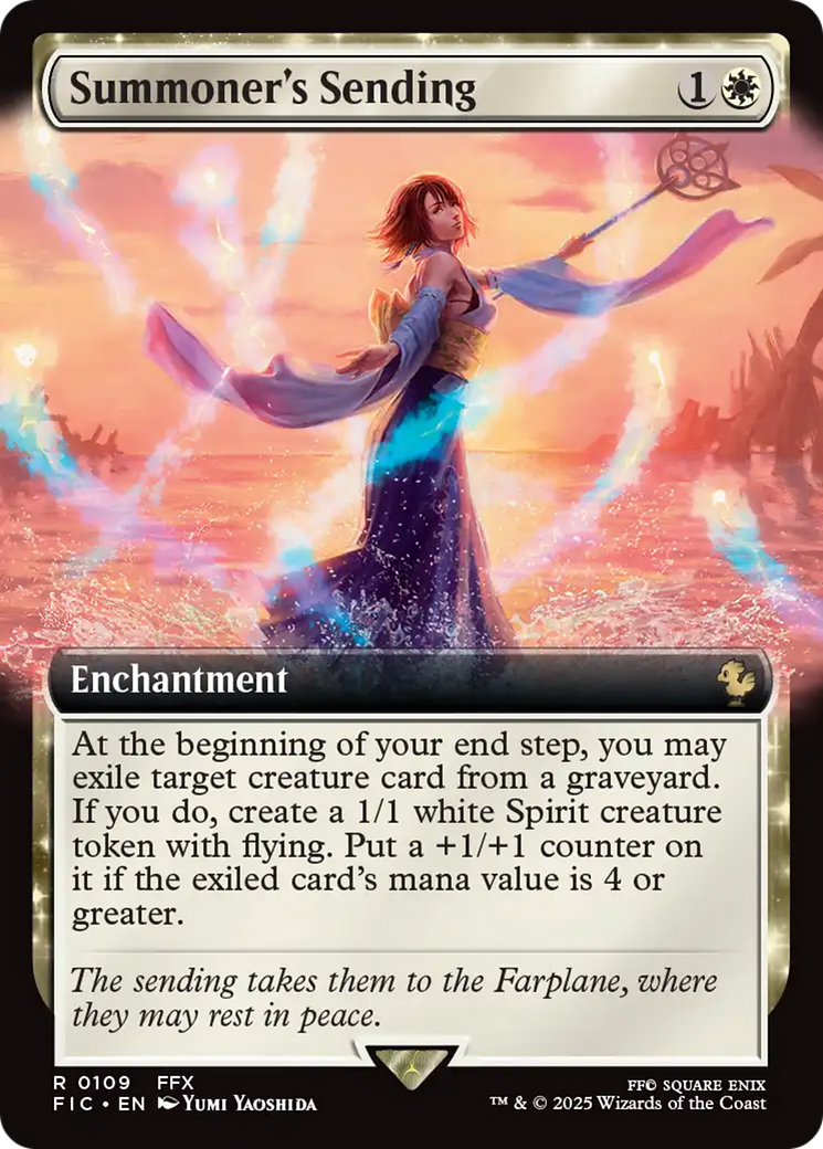 Summoner's Sending (Extended Art) [FINAL FANTASY Commander] | Gaming Infinity