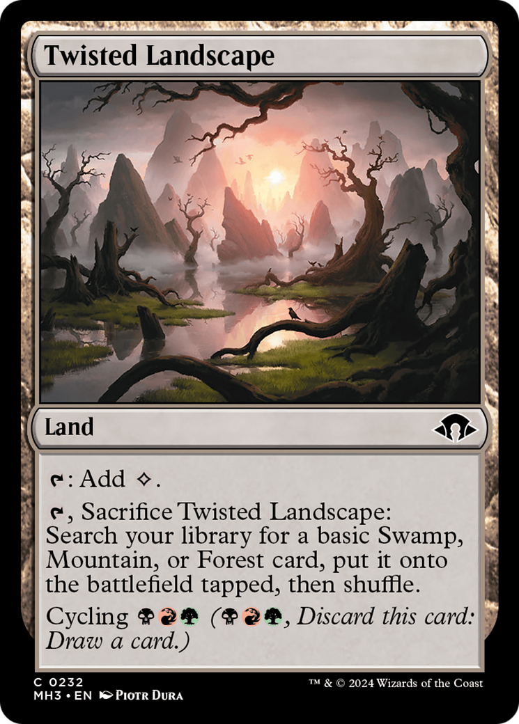 Twisted Landscape [Modern Horizons 3] | Gaming Infinity