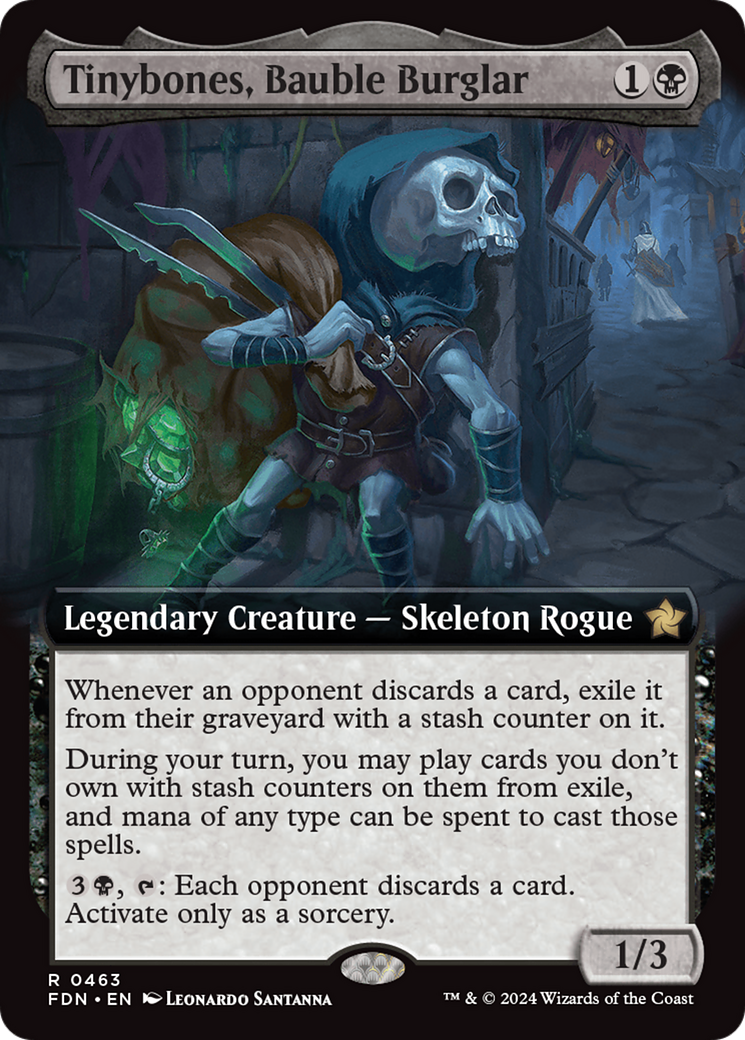 Tinybones, Bauble Burglar (Extended Art) [Foundations] | Gaming Infinity