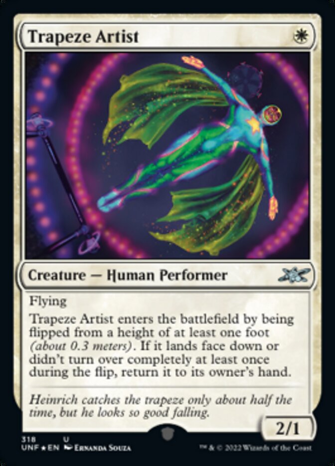Trapeze Artist (Galaxy Foil) [Unfinity] | Gaming Infinity