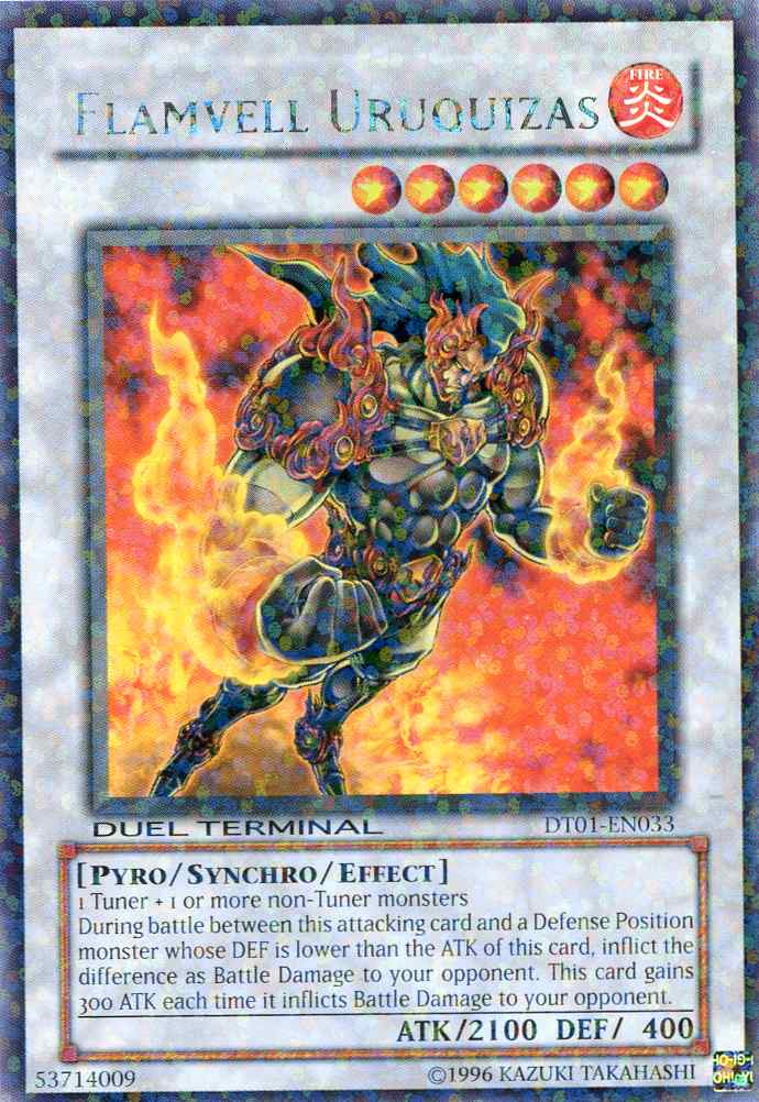 Flamvell Uruquizas [DT01-EN033] Rare | Gaming Infinity