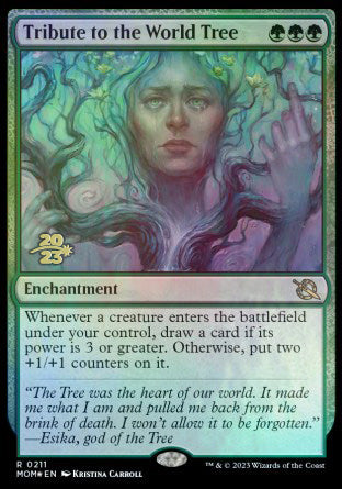Tribute to the World Tree [March of the Machine Prerelease Promos] | Gaming Infinity