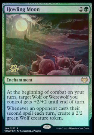 Howling Moon [Innistrad: Crimson Vow Prerelease Promos] | Gaming Infinity