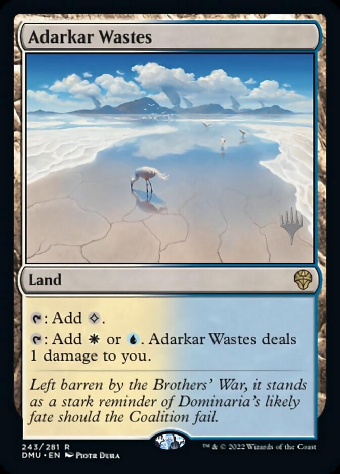 Adarkar Wastes (Promo Pack) [Dominaria United Promos] | Gaming Infinity