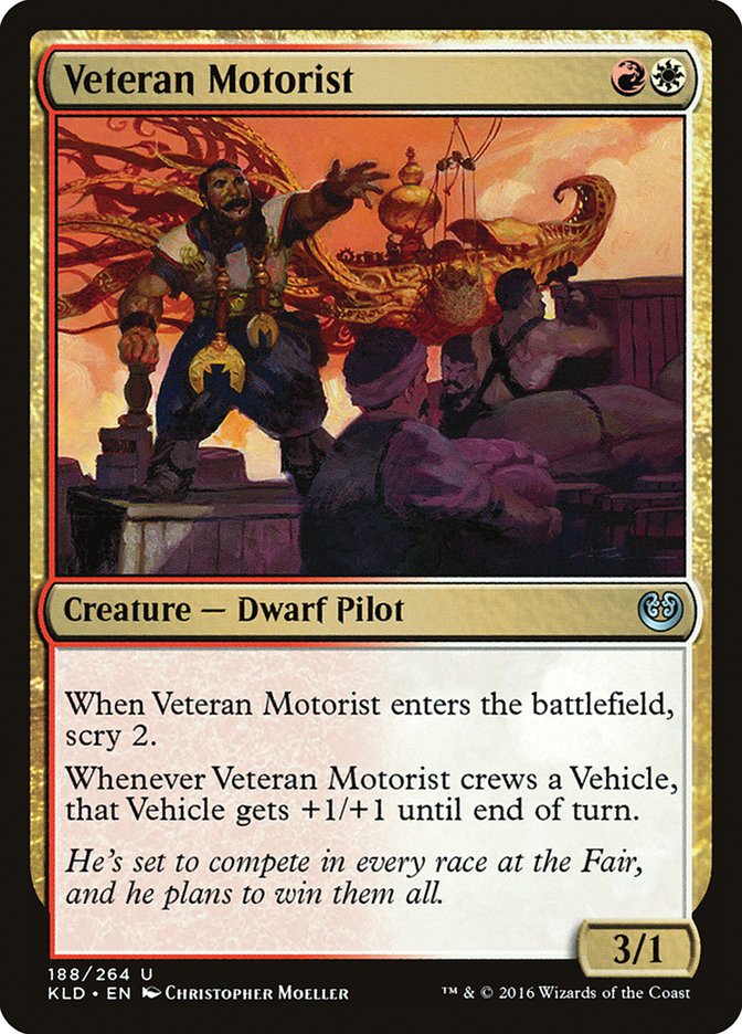 Veteran Motorist [Kaladesh] | Gaming Infinity