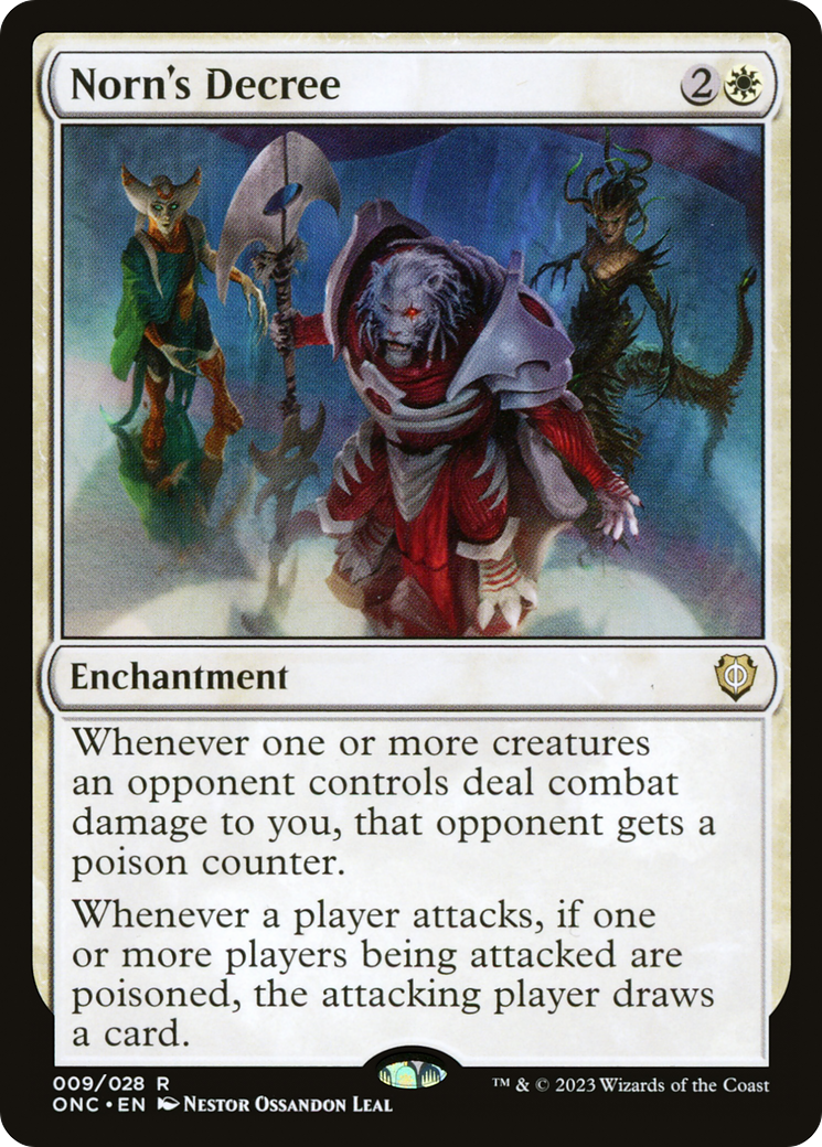 Norn's Decree [Phyrexia: All Will Be One Commander] | Gaming Infinity