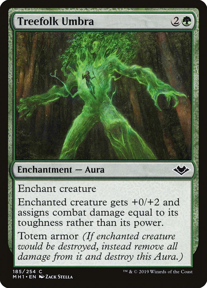 Treefolk Umbra [Modern Horizons] | Gaming Infinity