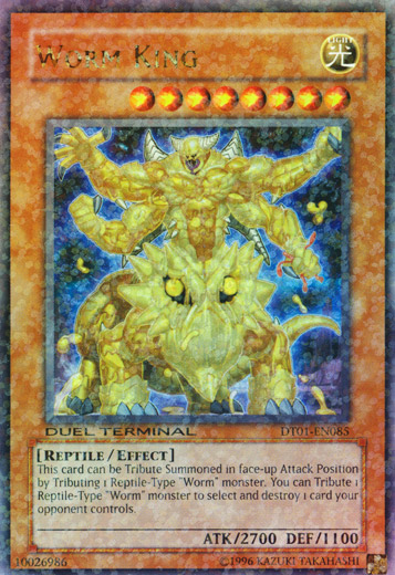 Worm King [DT01-EN085] Ultra Rare | Gaming Infinity
