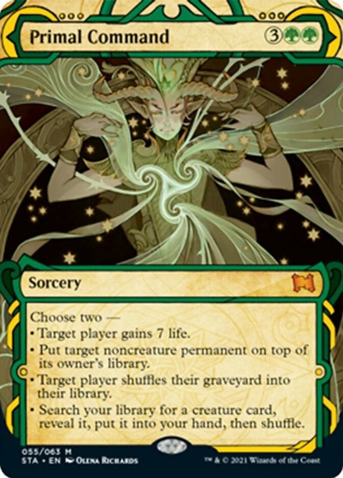 Primal Command (Foil Etched) [Strixhaven: Mystical Archive] | Gaming Infinity
