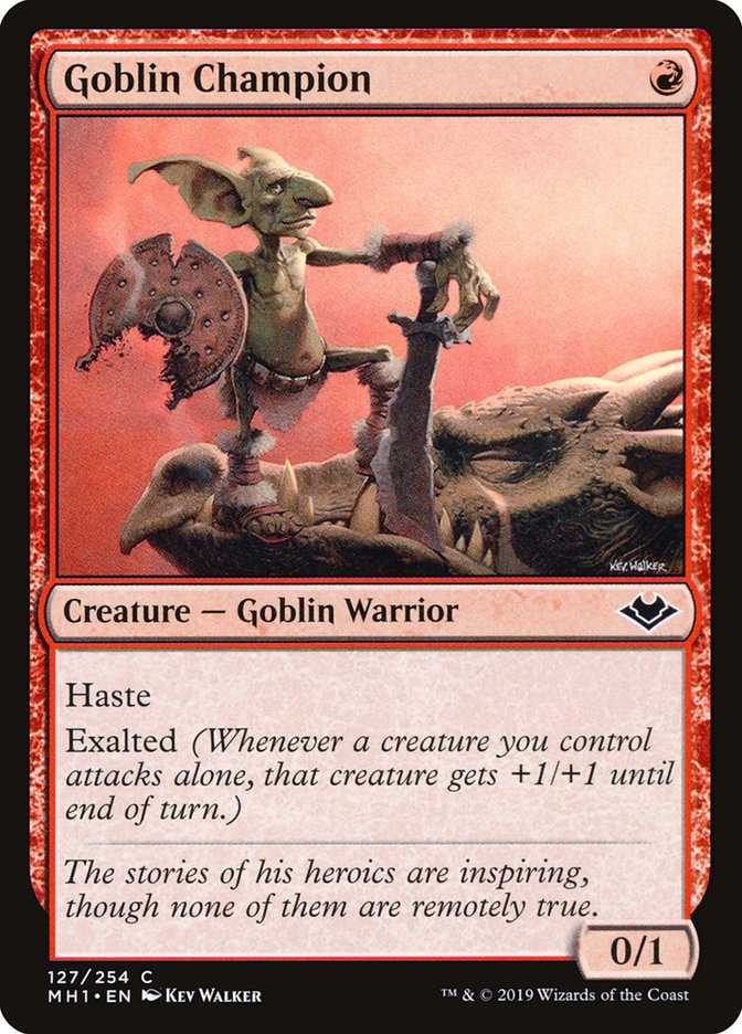 Goblin Champion [Modern Horizons] | Gaming Infinity