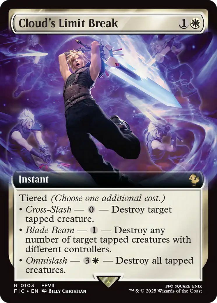 Cloud's Limit Break (Extended Art) [FINAL FANTASY Commander] | Gaming Infinity