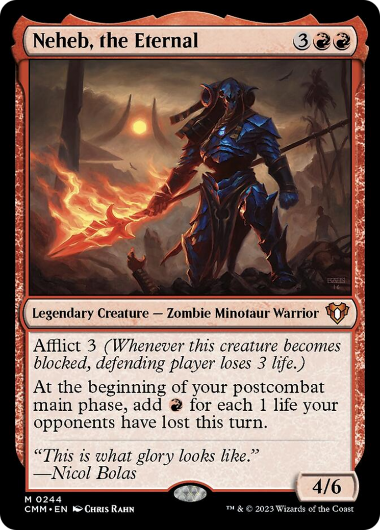 Neheb, the Eternal [Commander Masters] | Gaming Infinity