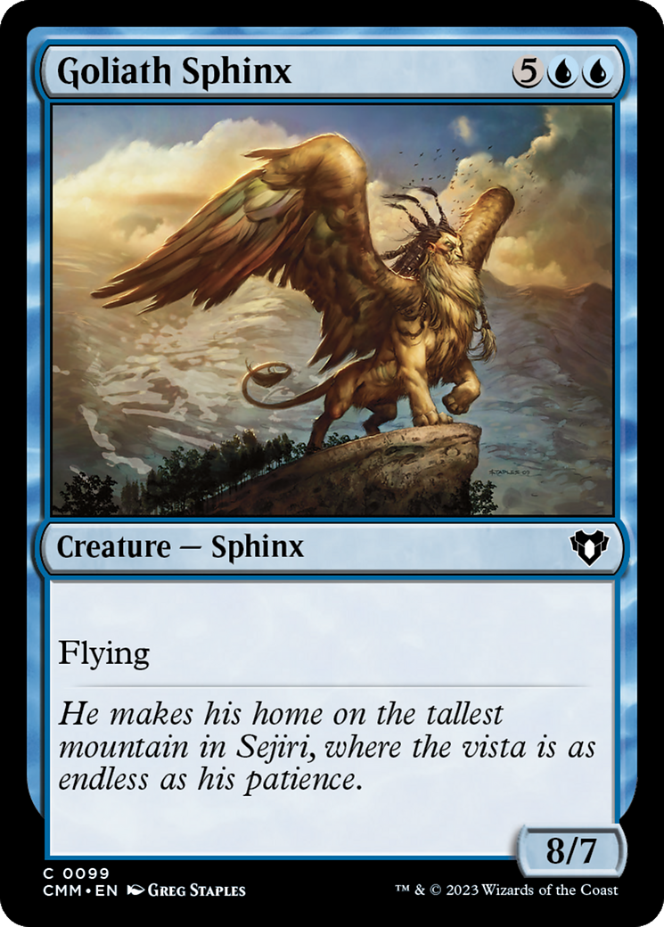 Goliath Sphinx [Commander Masters] | Gaming Infinity