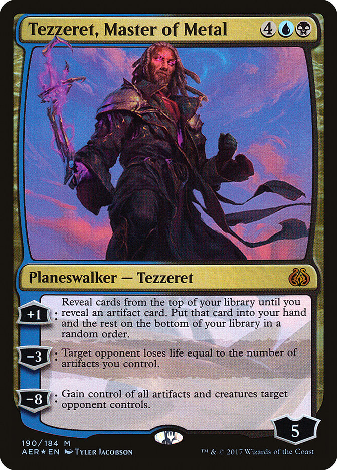 Tezzeret, Master of Metal [Aether Revolt] | Gaming Infinity