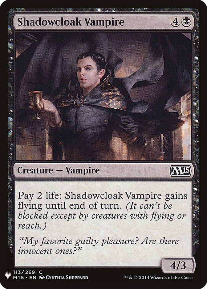 Shadowcloak Vampire [Mystery Booster] | Gaming Infinity