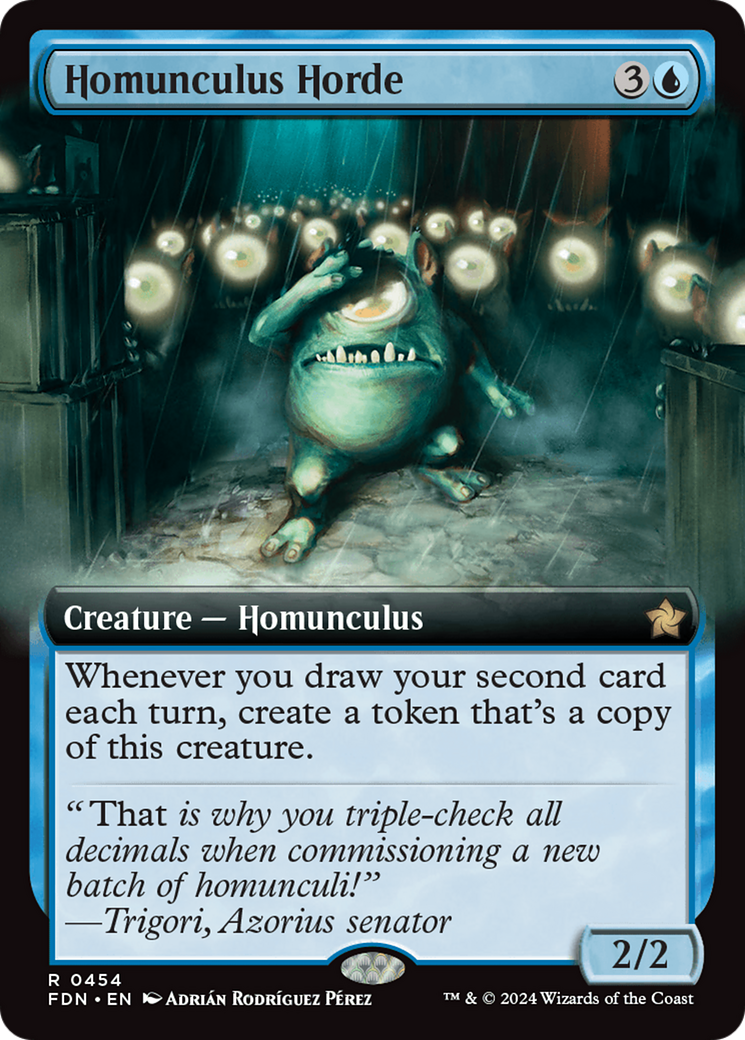 Homunculus Horde (Extended Art) [Foundations] | Gaming Infinity