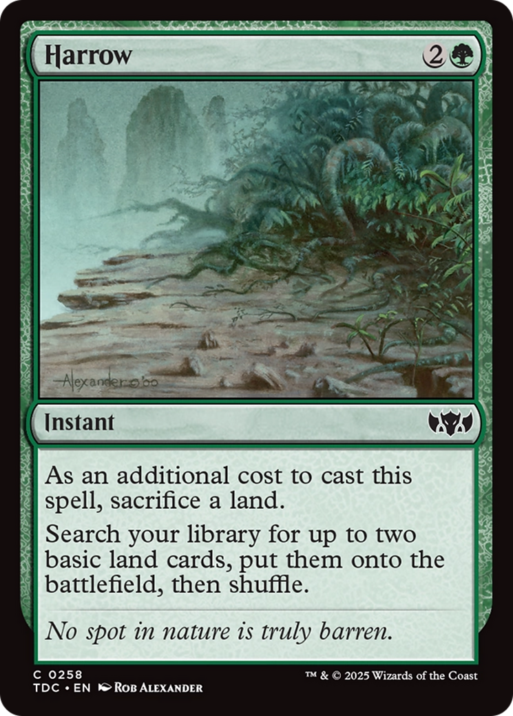 Harrow [Tarkir: Dragonstorm Commander] | Gaming Infinity