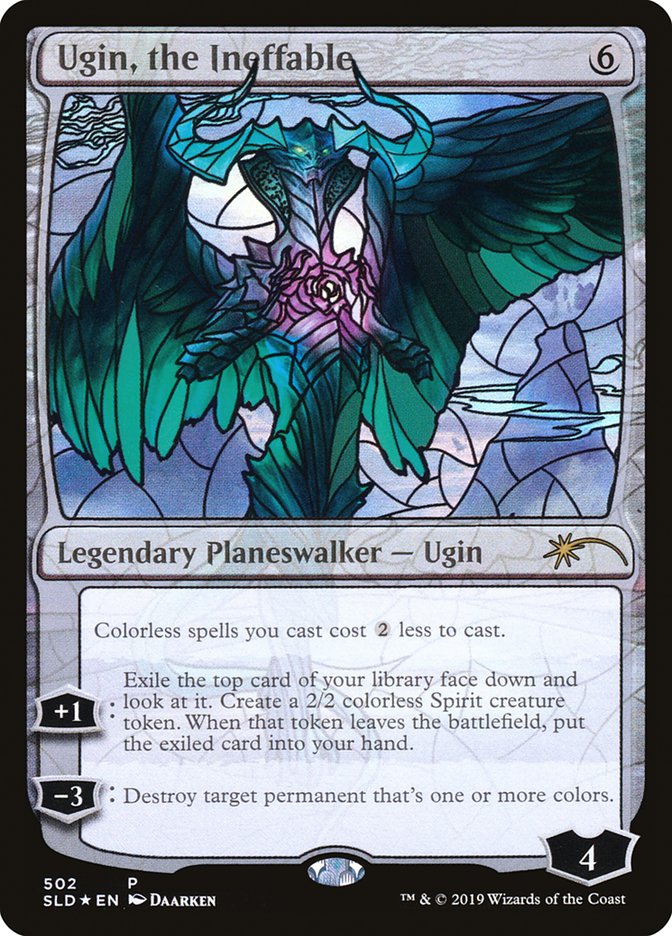 Ugin, the Ineffable (Stained Glass) [Secret Lair Drop Promos] | Gaming Infinity