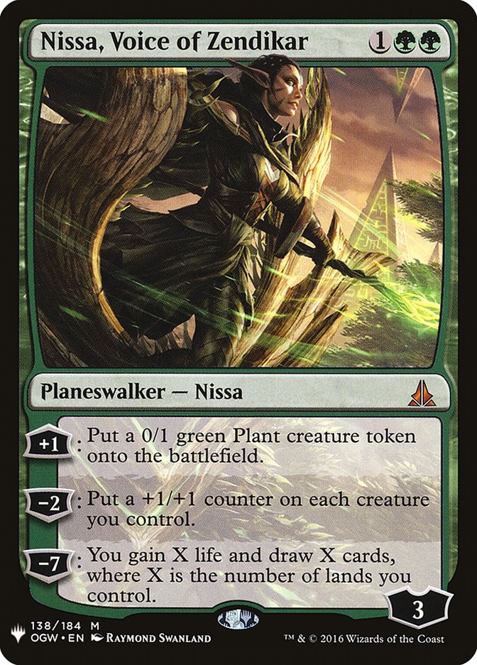 Nissa, Voice of Zendikar [Mystery Booster] | Gaming Infinity