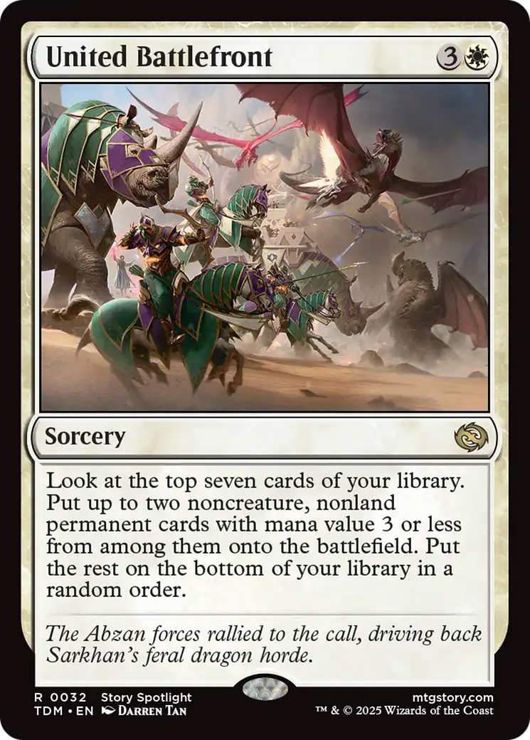 United Battlefront [Tarkir: Dragonstorm] | Gaming Infinity