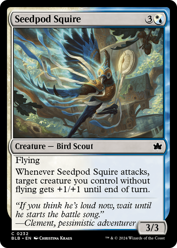 Seedpod Squire [Bloomburrow] | Gaming Infinity