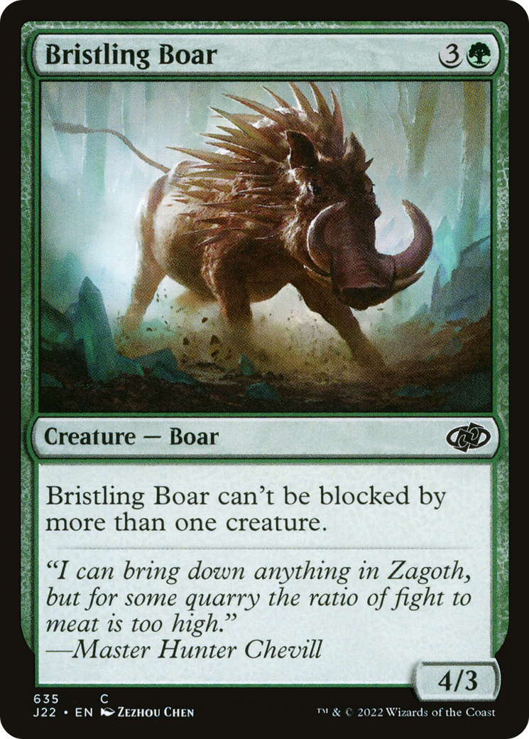 Bristling Boar [Jumpstart 2022] | Gaming Infinity