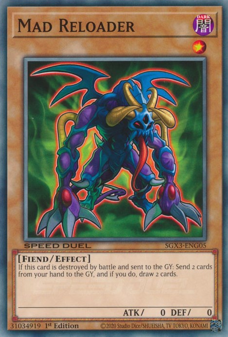 Mad Reloader [SGX3-ENG05] Common | Gaming Infinity
