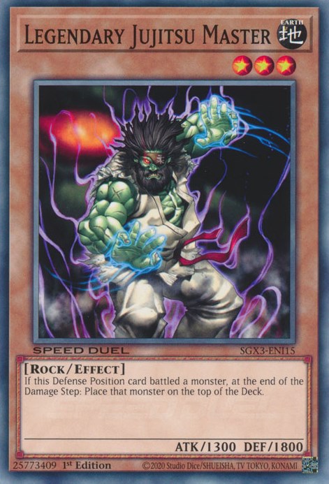 Legendary Jujitsu Master [SGX3-ENI15] Common | Gaming Infinity