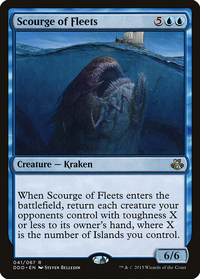 Scourge of Fleets [Duel Decks: Elspeth vs. Kiora] | Gaming Infinity