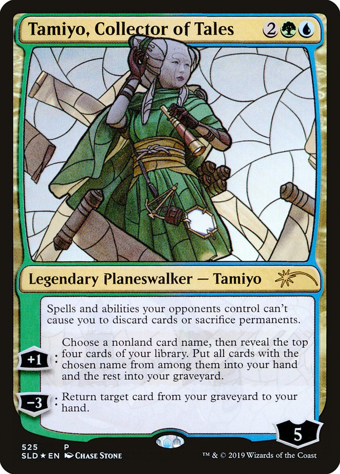 Tamiyo, Collector of Tales (Stained Glass) [Secret Lair Drop Promos] | Gaming Infinity