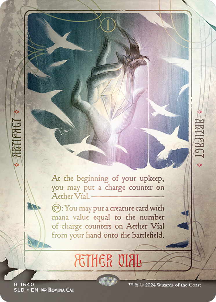 Aether Vial (Rainbow Foil) [Secret Lair Drop Series] | Gaming Infinity