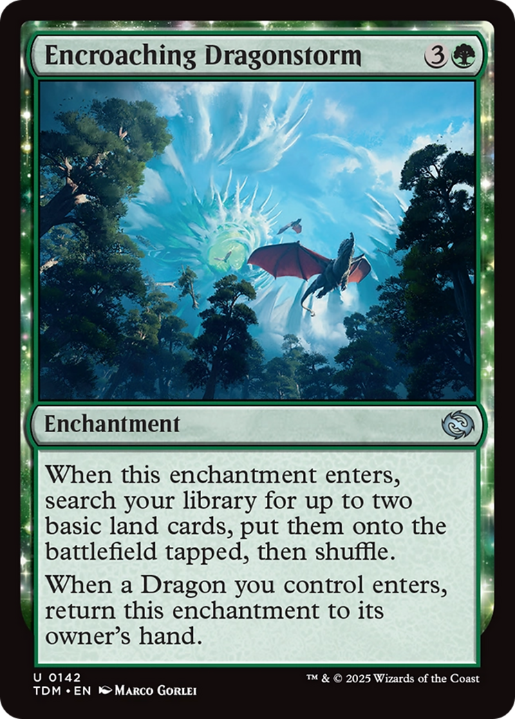 Encroaching Dragonstorm [Tarkir: Dragonstorm] | Gaming Infinity
