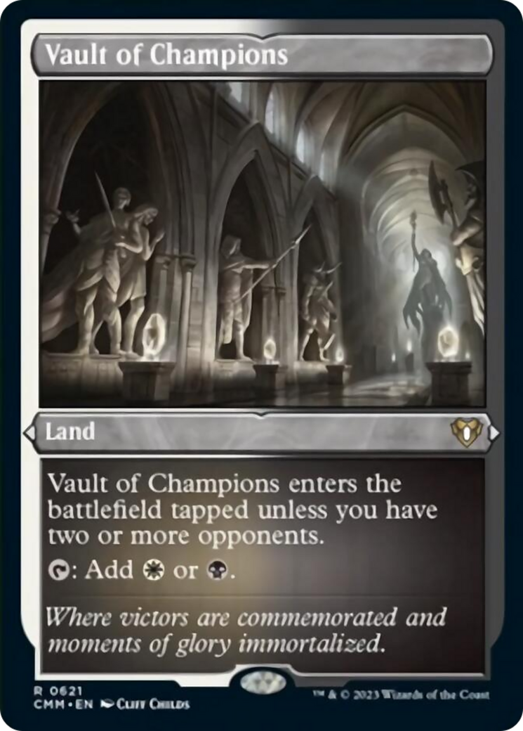 Vault of Champions (Foil Etched) [Commander Masters] | Gaming Infinity