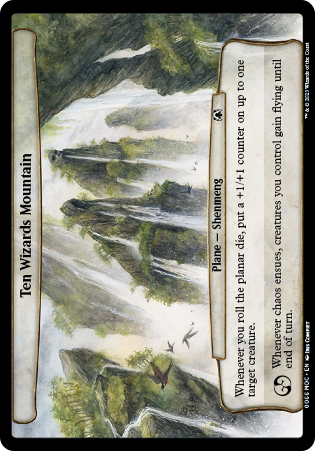 Ten Wizards Mountain [March of the Machine Commander] | Gaming Infinity