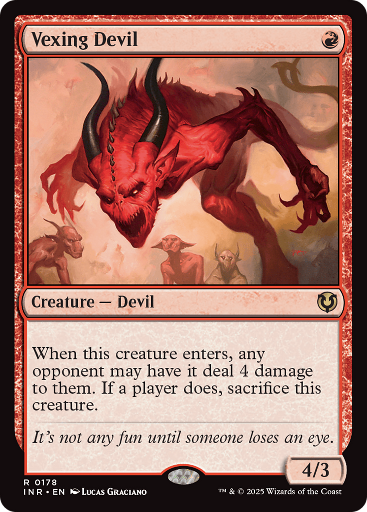 Vexing Devil [Innistrad Remastered] | Gaming Infinity