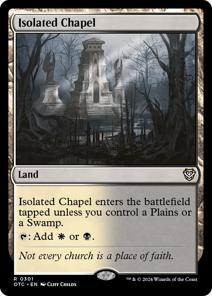 Isolated Chapel [Outlaws of Thunder Junction Commander] | Gaming Infinity