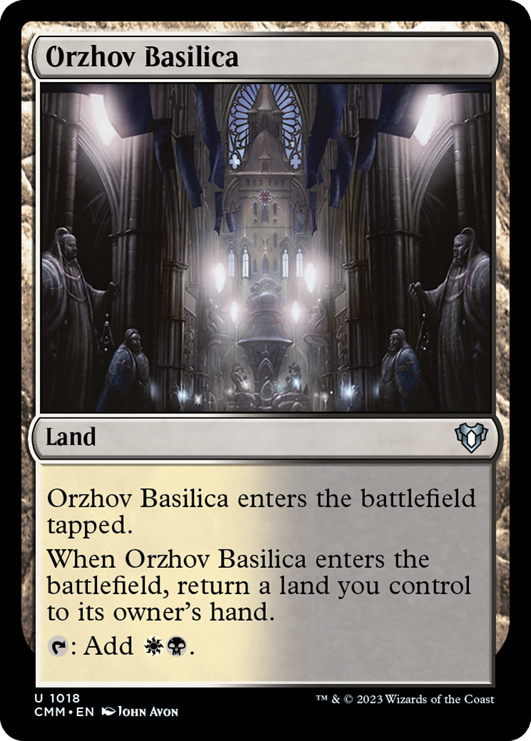 Orzhov Basilica [Commander Masters] | Gaming Infinity
