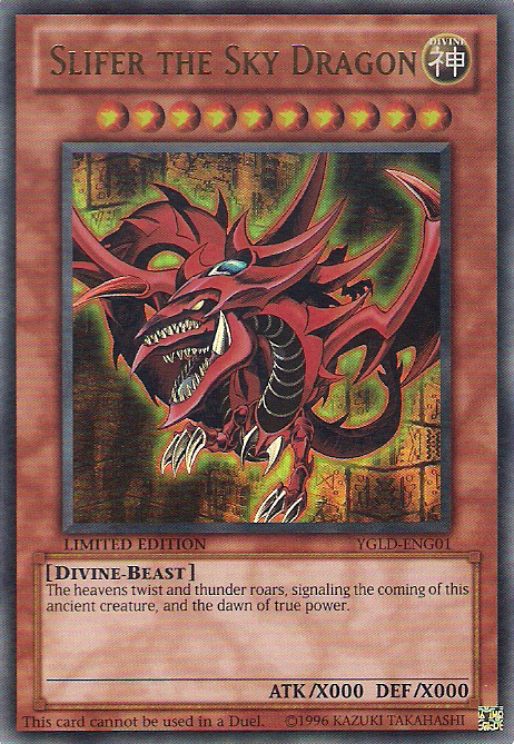 Slifer the Sky Dragon [YGLD-ENG01] Ultra Rare | Gaming Infinity