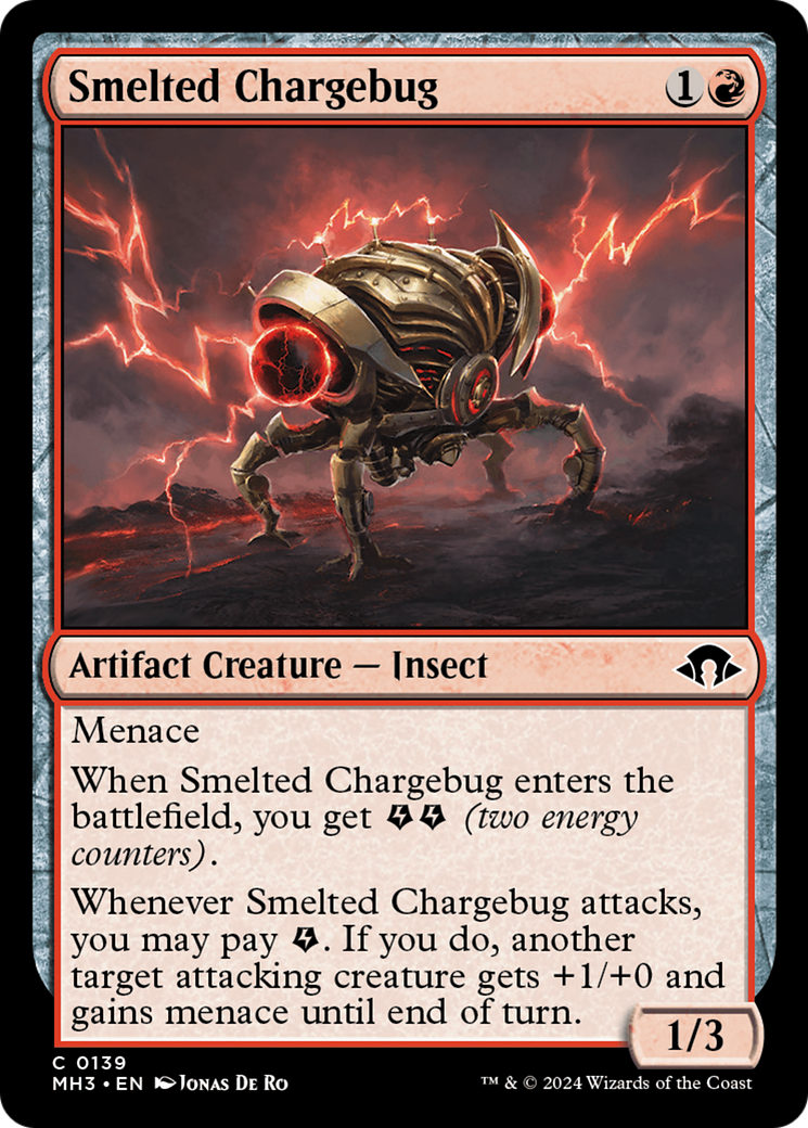 Smelted Chargebug [Modern Horizons 3] | Gaming Infinity