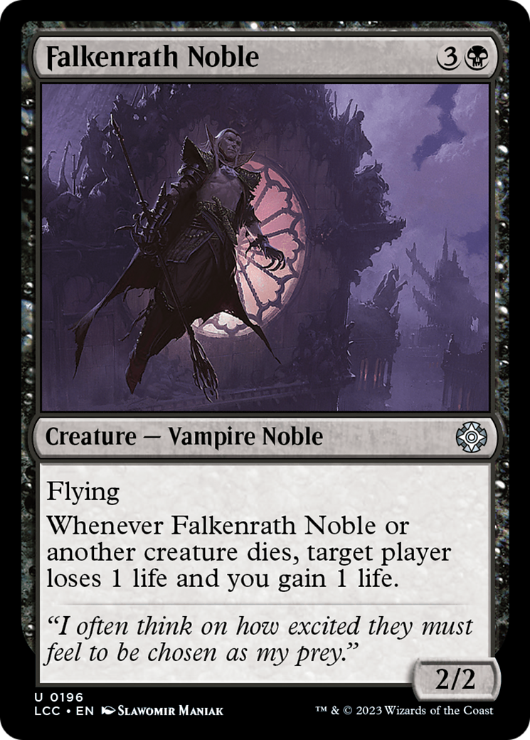 Falkenrath Noble [The Lost Caverns of Ixalan Commander] | Gaming Infinity